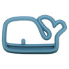 itzy ritzy, Chew Crew, Silicone Teether, 3+ Months, Whale, 1 Teether