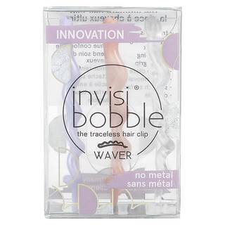 Invisibobble, Waver, Traceless Hair Clip, I Lava You, 3 Pack