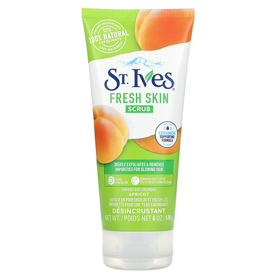 St. Ives Fresh Skin, абрикосовый скраб , 170 г (6 жидк. унций)