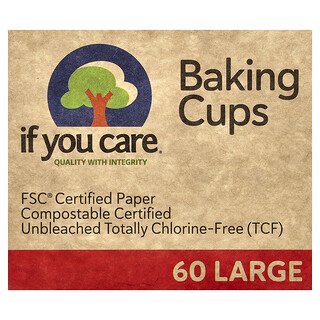 If You Care, Baking Cups, Large , 60  Count