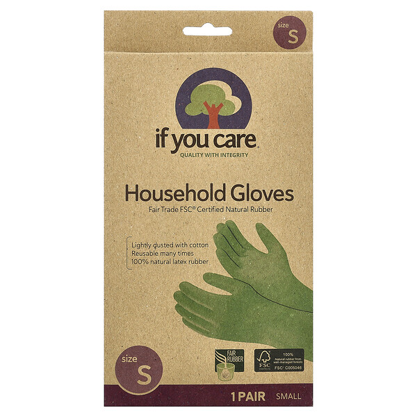 If You Care Household Gloves, Small, 1 Pair
