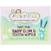 Jack n' Jill, Natural Baby Gum & Tooth Wipes, 25 Individually Wrapped Wipes