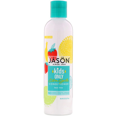 Jason Natural Kids Only!, Мягкий, натуральный кондиционер для детей, 8 унций (227 г)