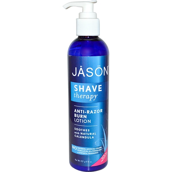 Jason Natural, Shave Therapy, AntiRazor Burn Lotion, 8 oz (227 g) iHerb