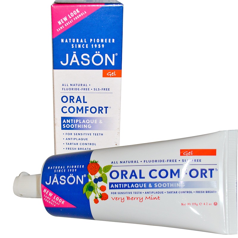 Jason Natural, Oral Comfort, Antiplaque & Soothing Tooth Gel, Very