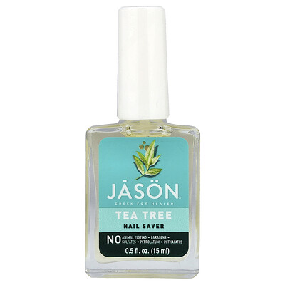 Jason Natural, Tea Tree Nail Saver, 0.5 fl oz (15 ml)