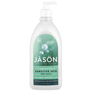 Jason Natural, Sabonete Líquido, Pele Sensível, Sem Perfume, 887 ml (30 fl oz)