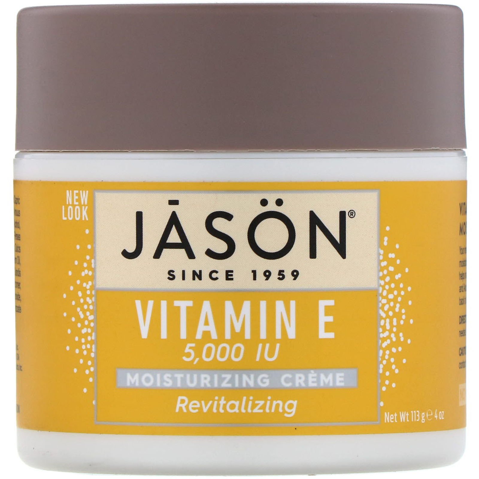 Jason Natural, リバイタライジングビタミンE保湿クリーム、5,000