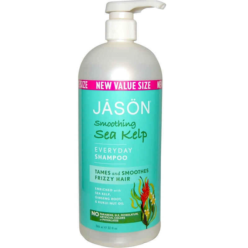 Jason Natural, Everyday Shampoo, Smoothing Sea Kelp, 32 fl oz (946 ml