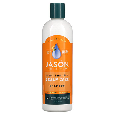 Jason Natural Лечебно-профилактический шампунь Dandruff Relief, 355 мл