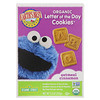 Organic Letter of the Day Cookies, Oatmeal Cinnamon, 5.3 oz (150 g)