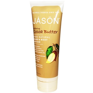 Jason Natural, Лосьон для рук и тела, смягчающее масло какао, 8 унций (227 г)