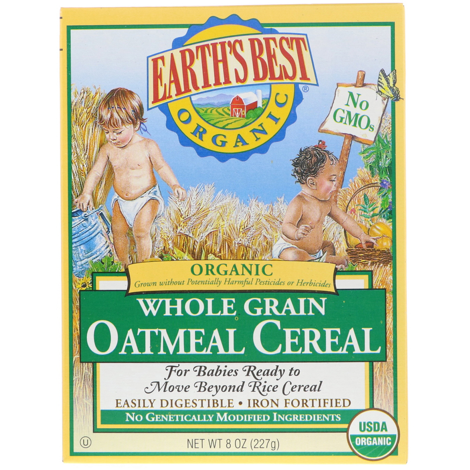 Earth's Best, Organic Whole Grain 