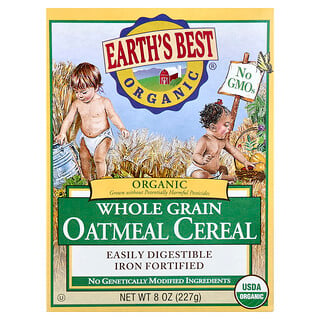 Earth's Best, Organic Whole Grain Porridge Cereal, 8 oz (227 g)