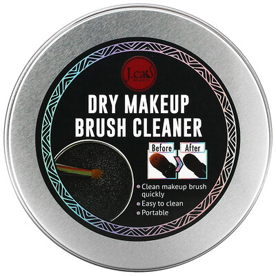 J.Cat Beauty Dry Makeup Brush Cleaner, 1 Tool