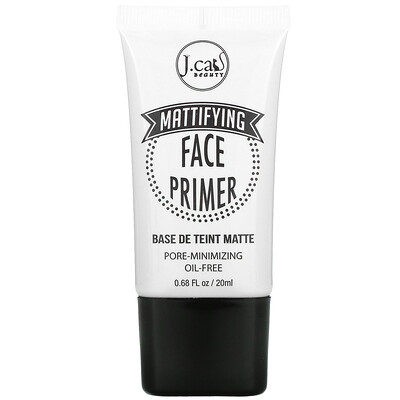 J.Cat Beauty Mattifying Face Primer, 0.68 fl oz (20 ml)