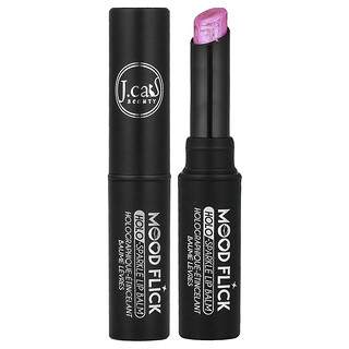 J.Cat Beauty, Mood Flick, Holo-Sparkle Lip Balm, MLB101 Switch Off, 0.07 oz (2 g)
