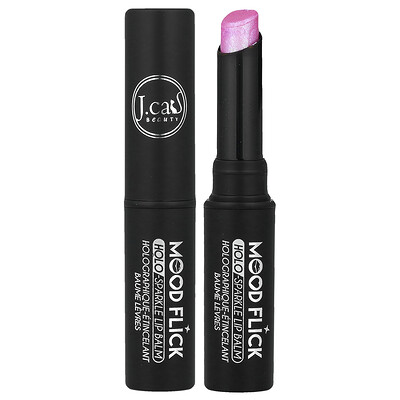 J.Cat Beauty, Mood Flick, Bálsamo labial con brillo holográfico, MLB103 de adentro hacia afuera, 2 g (0,07 oz)