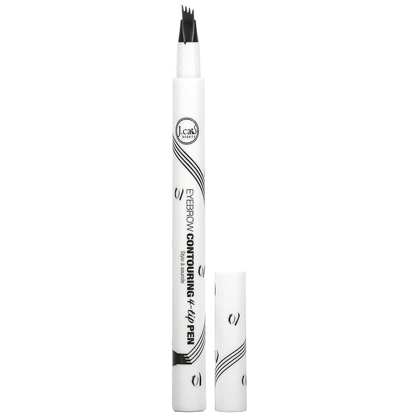 Eyebrow Contouring 4-Tip Pen, Brown, 0.05 oz (1.5 g)