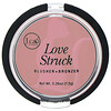 J.Cat Beauty, Love Struck, Blusher + Bronzer, LGP 101 Sweet Pea Pink, 7,5 g