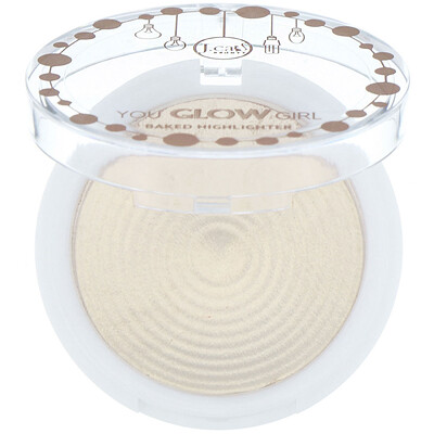 

J.Cat Beauty You Glow Girl, запеченый хайлайтер, оттенок YGG101 «Белая богиня», 8,5 г