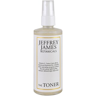 Jeffrey James Botanicals, 爽膚水，清新潔淨噴霧，4.0 盎司（118 毫升）