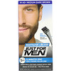 Just for Men, Mustache & Beard, Brush-In Color Gel, Medium-Dark Brown M-40, 2 x 0.5 oz (14 g)