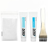 Just for Men, Mustache & Beard, Brush-In Color, M-40 Medium-Dark Brown, 1 Multiple Application Kit
