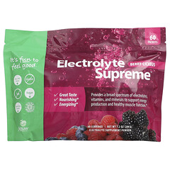 Electrolyte Supreme™, ягідний смак, 60 пакетиків по 3,4 г
