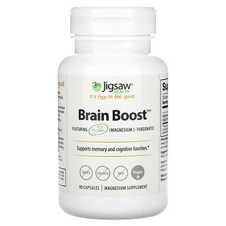 Jigsaw Health, Brain Boost, 144 mg, 90 kapsułek (48 mg na kapsułkę)