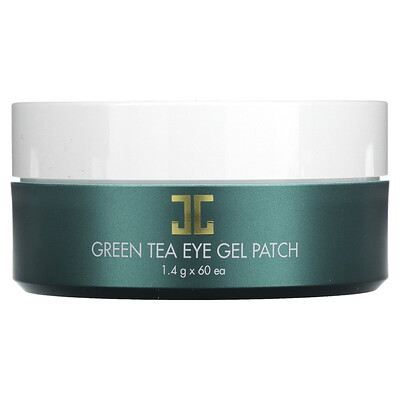 Jayjun Cosmetic Гелевый патч для глаз с зеленым чаем, 60 патчей, 1,4 г каждый