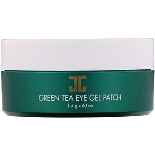 Jayjun Cosmetic, Гелевый патч для глаз с зеленым чаем, 60 патчей, 1,4 г каждый