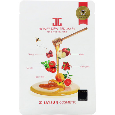 Jayjun Cosmetic Honey Dew Red Mask, 1 Sheet, 25 ml