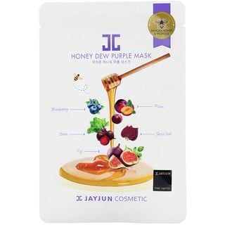 Jayjun Cosmetic, Honey Dew Purple, маска, 1 шт., 25 мл