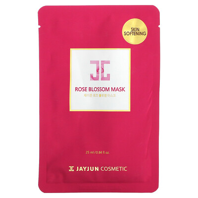Jayjun Cosmetic маска с розой, 1 шт., 25 мл (0,84 жидк. унции)