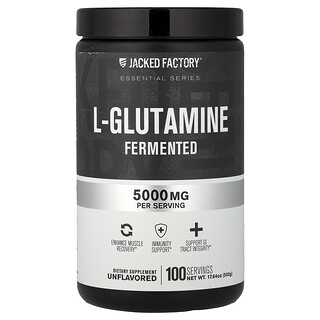 Jacked Factory, Essential sorozat, L-glutamin, fermentált, ízesítetlen, 500 g