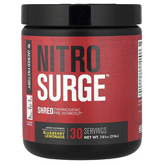 Nitro Surge™, термогенний передтренувальний продукт, лохина, лимонад, 216 г (7,61 унції)