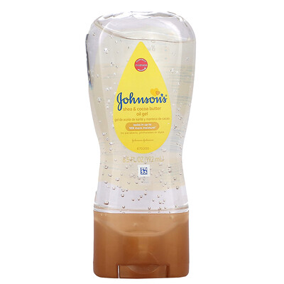 

Johnson's Baby, Shea & Cocoa Butter Oil Gel, 6.5 fl oz (192 ml)