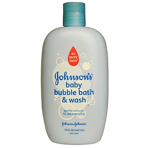 Отзывы о Джонсонс Бэйби, Baby Bubble Bath & Wash, 15 fl oz (443 ml)