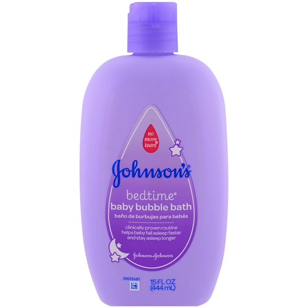 baby bedtime bubble bath