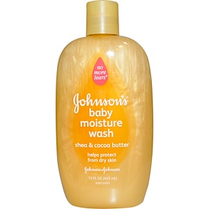 Отзывы о Джонсонс Бэйби, Baby Moisture Wash, Shea & Cocoa Butter, 15 fl oz (443 ml)