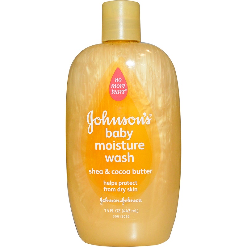 Johnson & Johnson, Baby Moisture Wash, Shea & Cocoa Butter, 15 fl oz