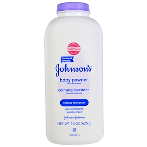 Отзывы о Джонсонс Бэйби, Baby Powder, Calming Lavender, 15 oz (425 g)