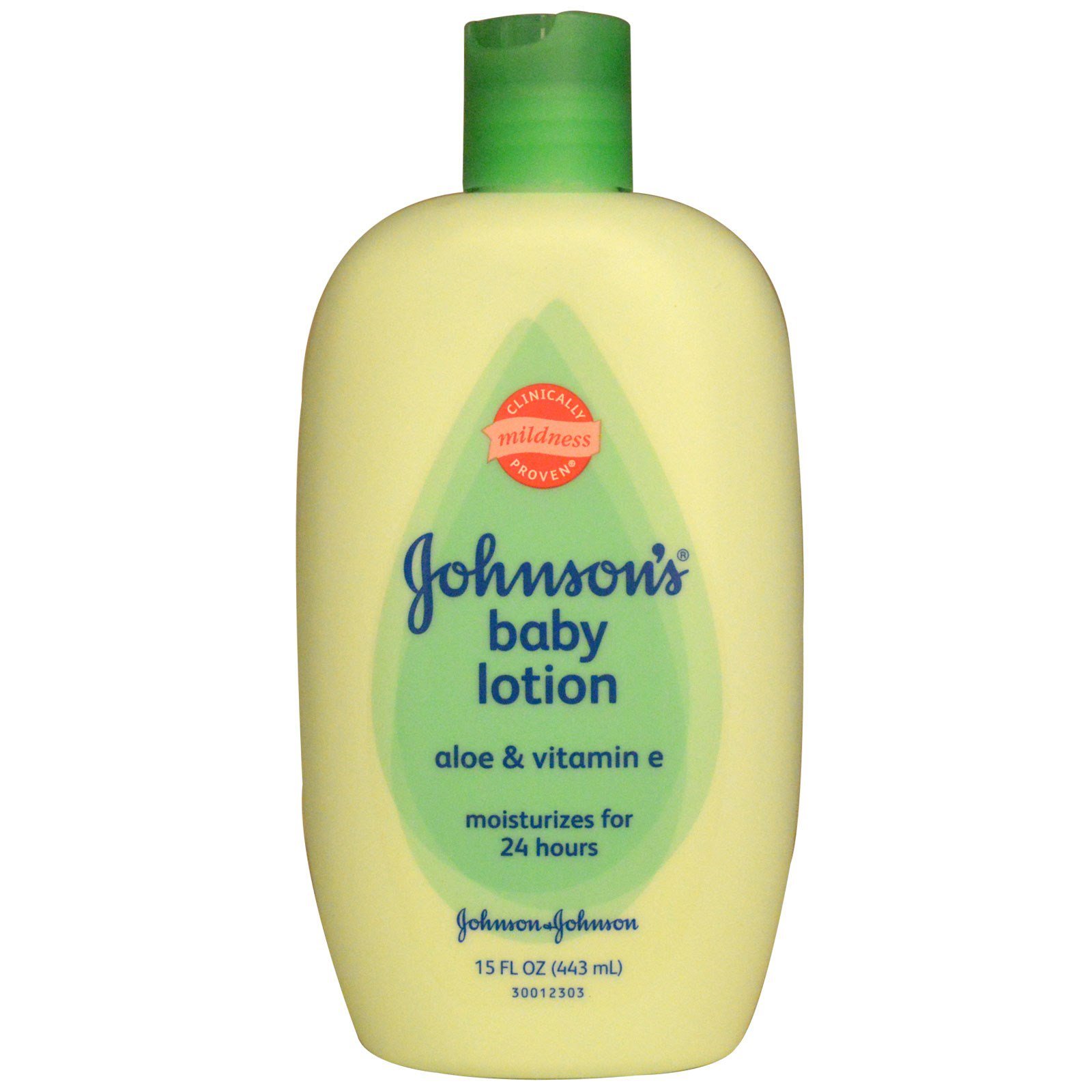 johnson and johnson yellow lotion