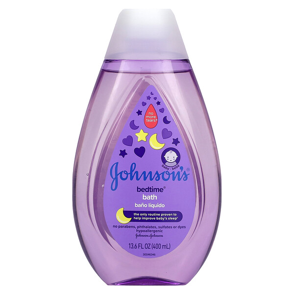 Johnson & Johnson‏, Bedtime, Bath, 13.6 fl oz (400 ml)