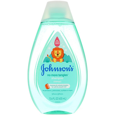 Johnson & Johnson No More Tangles, Shampoo, 13.6 fl oz (400 ml)