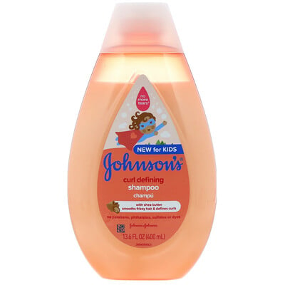 Купить Johnson & Johnson Для детей, серия «Укрощение кудряшек», шампунь, 400 мл