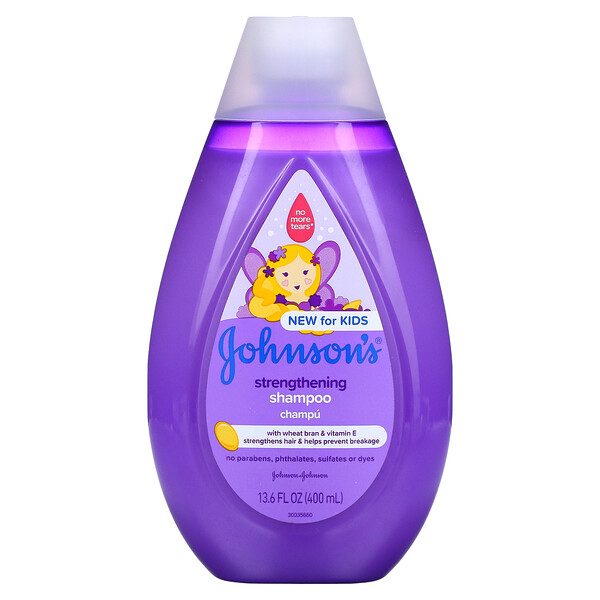 Johnson's Baby‏, Kids, Strengthening Shampoo, 13.6 fl oz (400 ml)