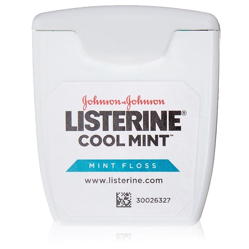 Johnson & Johnson, Listerine, Cool Mint Floss, 55 yd (50.2 m) - iHerb