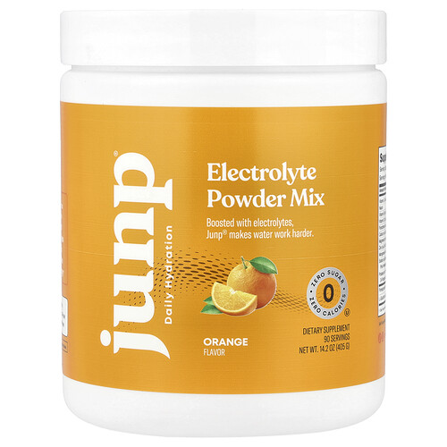 JUNP Hydration, Electrolyte Powder Mix, Orange, 14.2 oz (405 g)